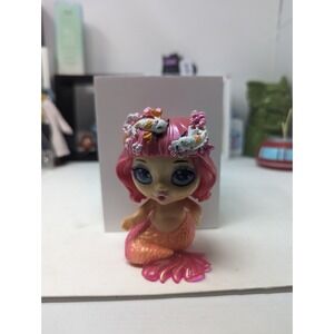 2019 mga mermaid toy‎ w/ Koi Fish Headband Long Lashes Poseable arms Plastic